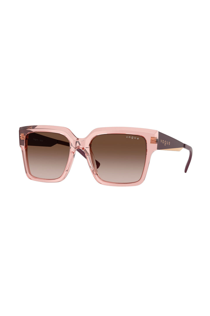 Large Square Frame Sunglasses - Pink