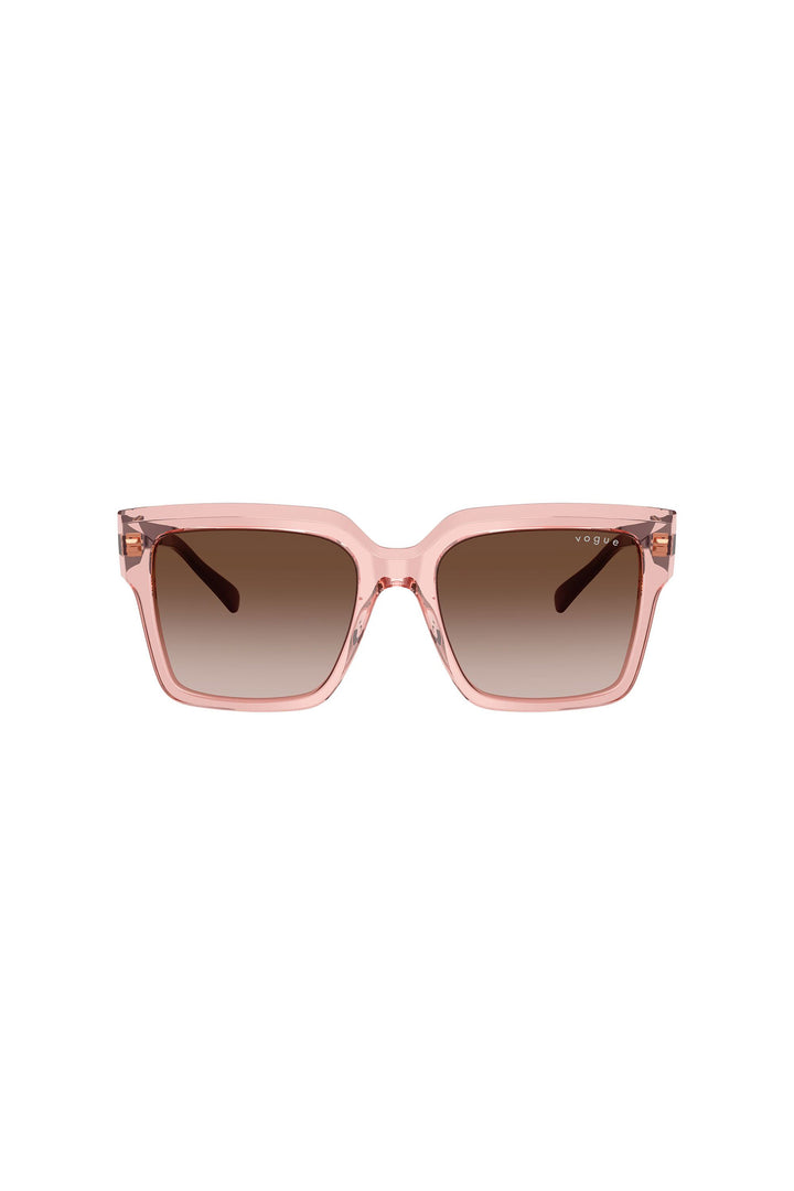 Large Square Frame Sunglasses - Pink