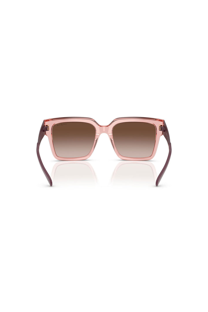 Large Square Frame Sunglasses - Pink