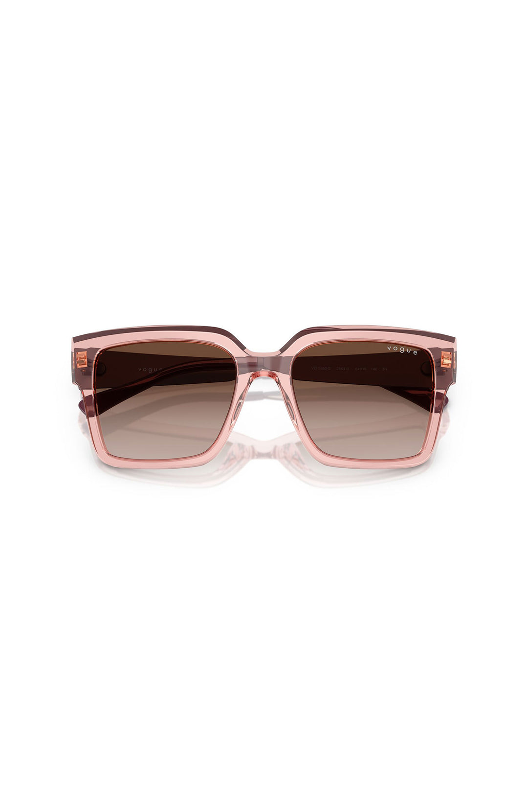 Large Square Frame Sunglasses - Pink