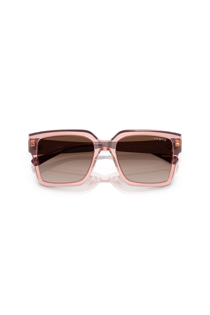 Large Square Frame Sunglasses - Pink
