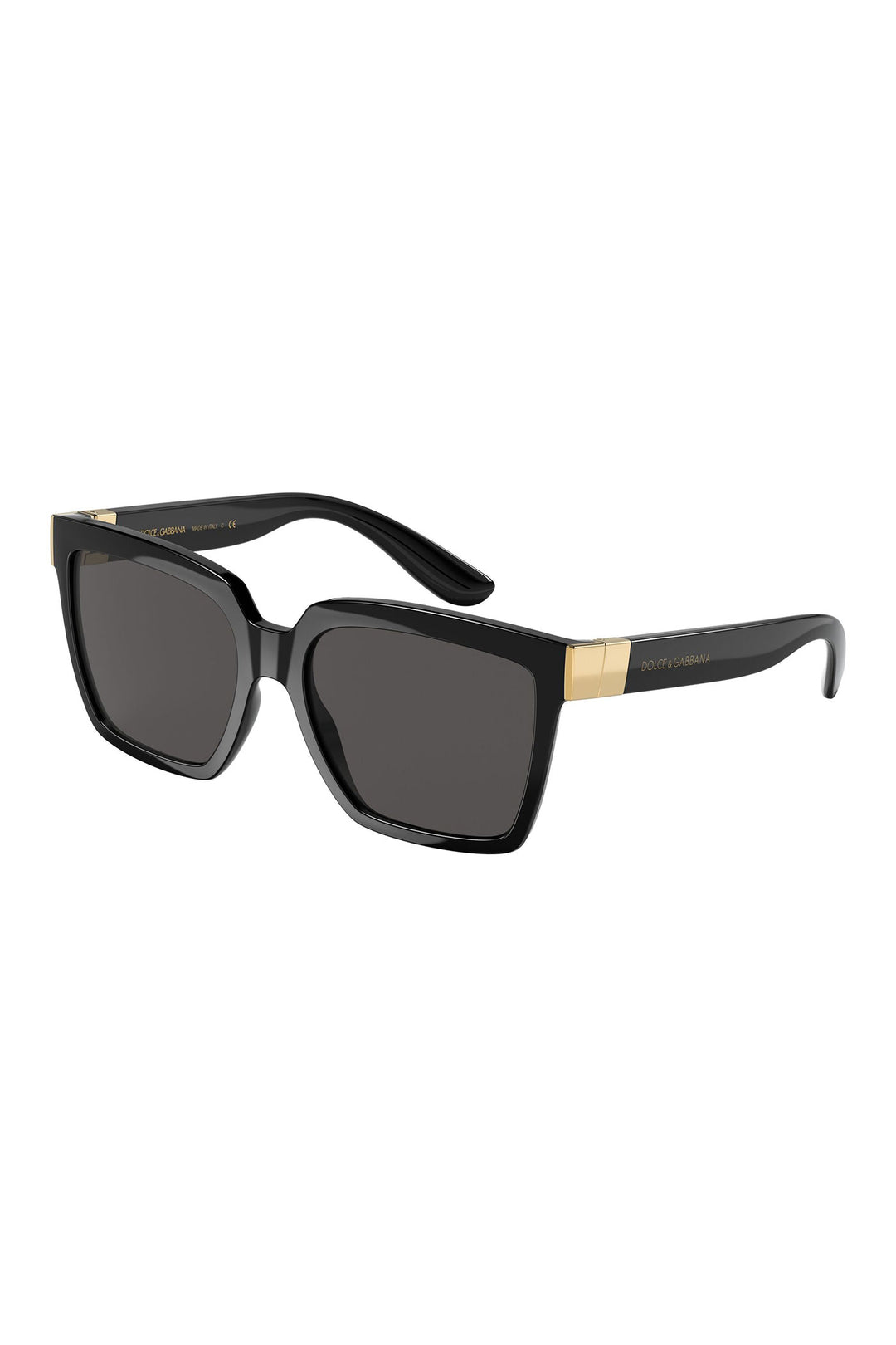 Square Frame Sunglasses - Black