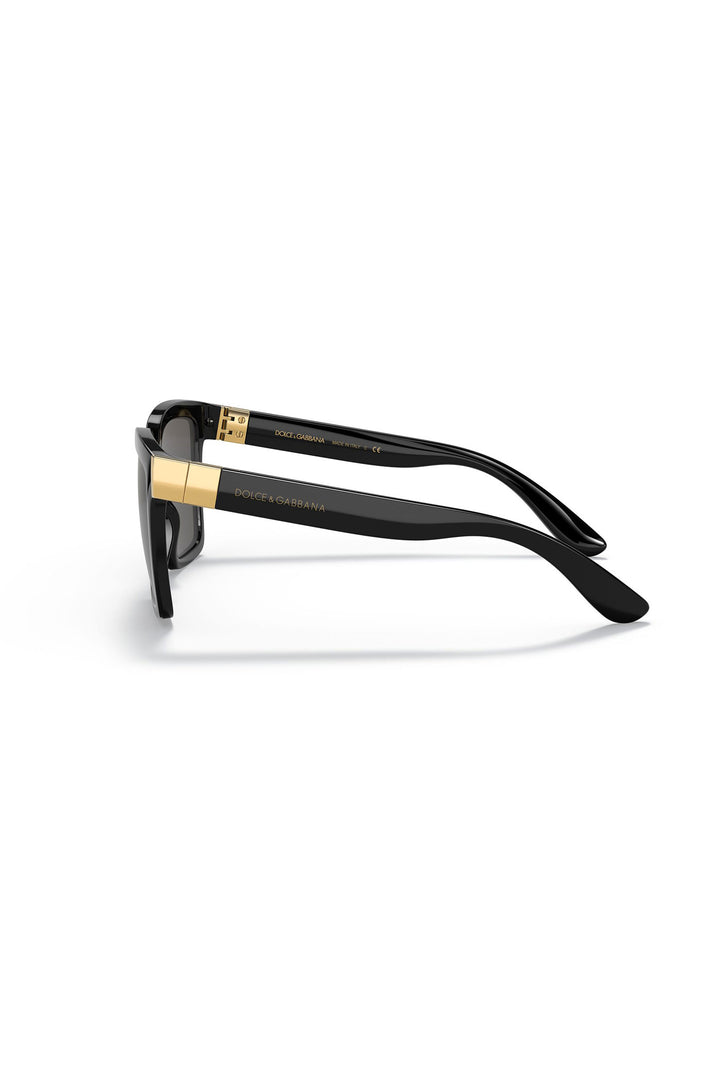 Square Frame Sunglasses - Black