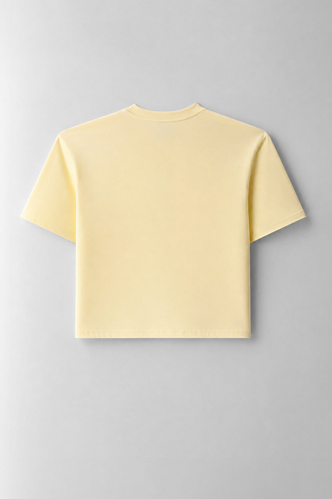 Girls Boxy Ny 22 Tee - Pastel Yellow