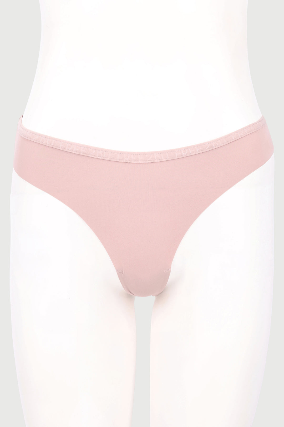3 Pack Lazercut Thong Panties - Mocha/Black/White