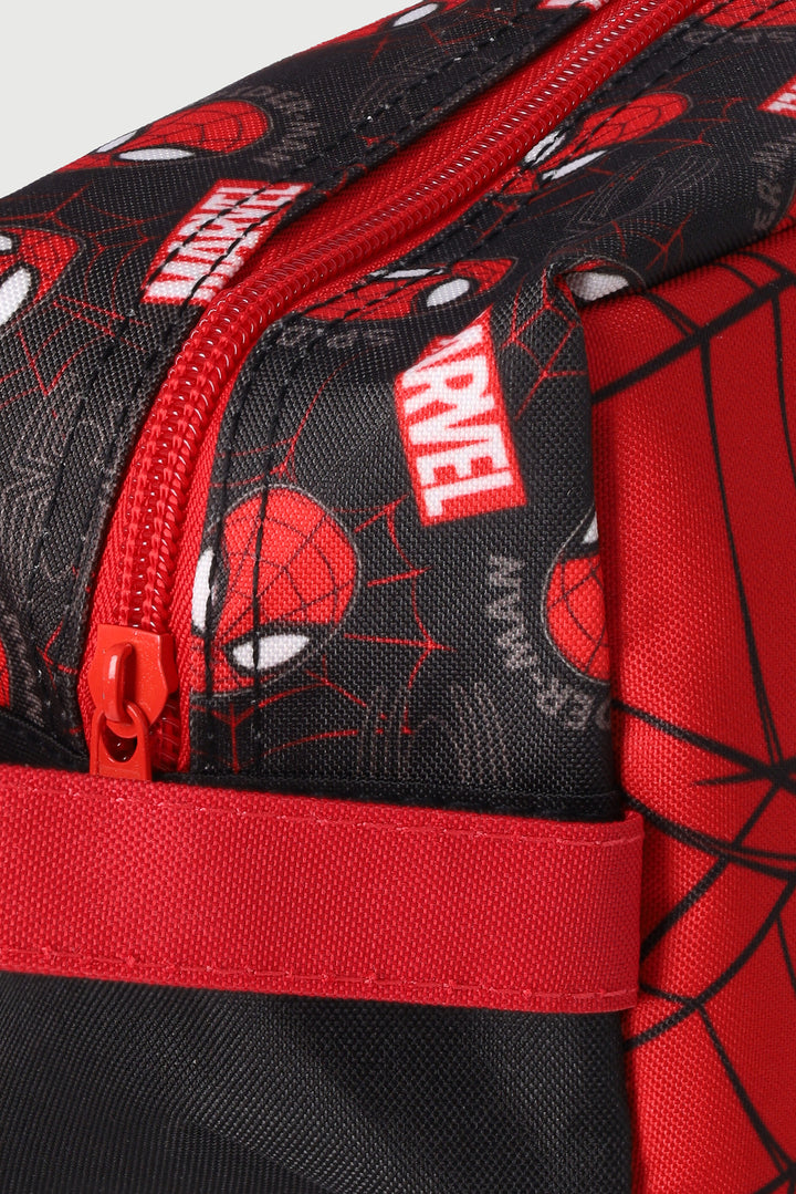Pre-Boys Spiderman Toiletry Bag - Red