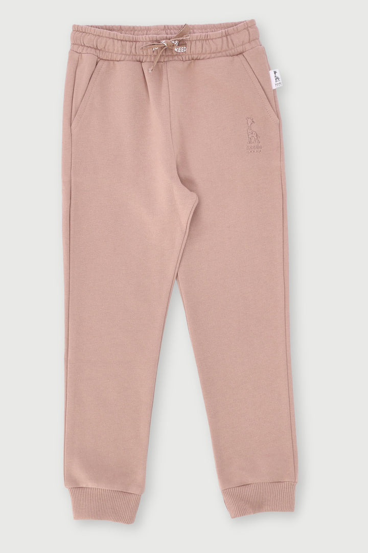 Keedo Boys Core Fleece Jogger - Taupe