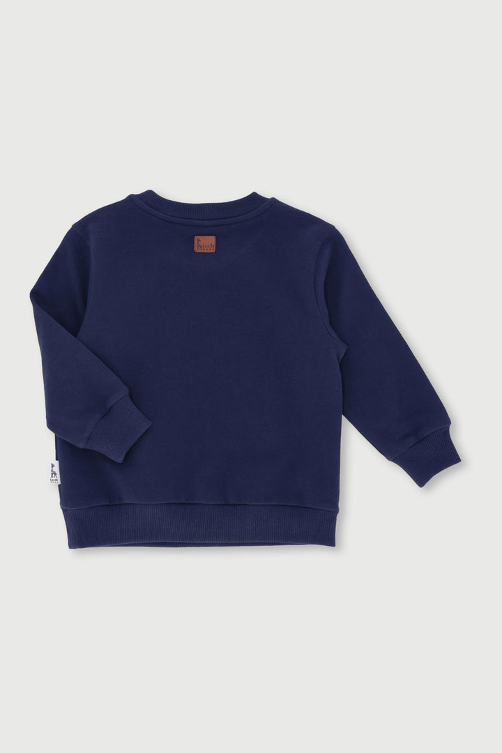 Keedo Boys Core Fleece Sweater - Navy