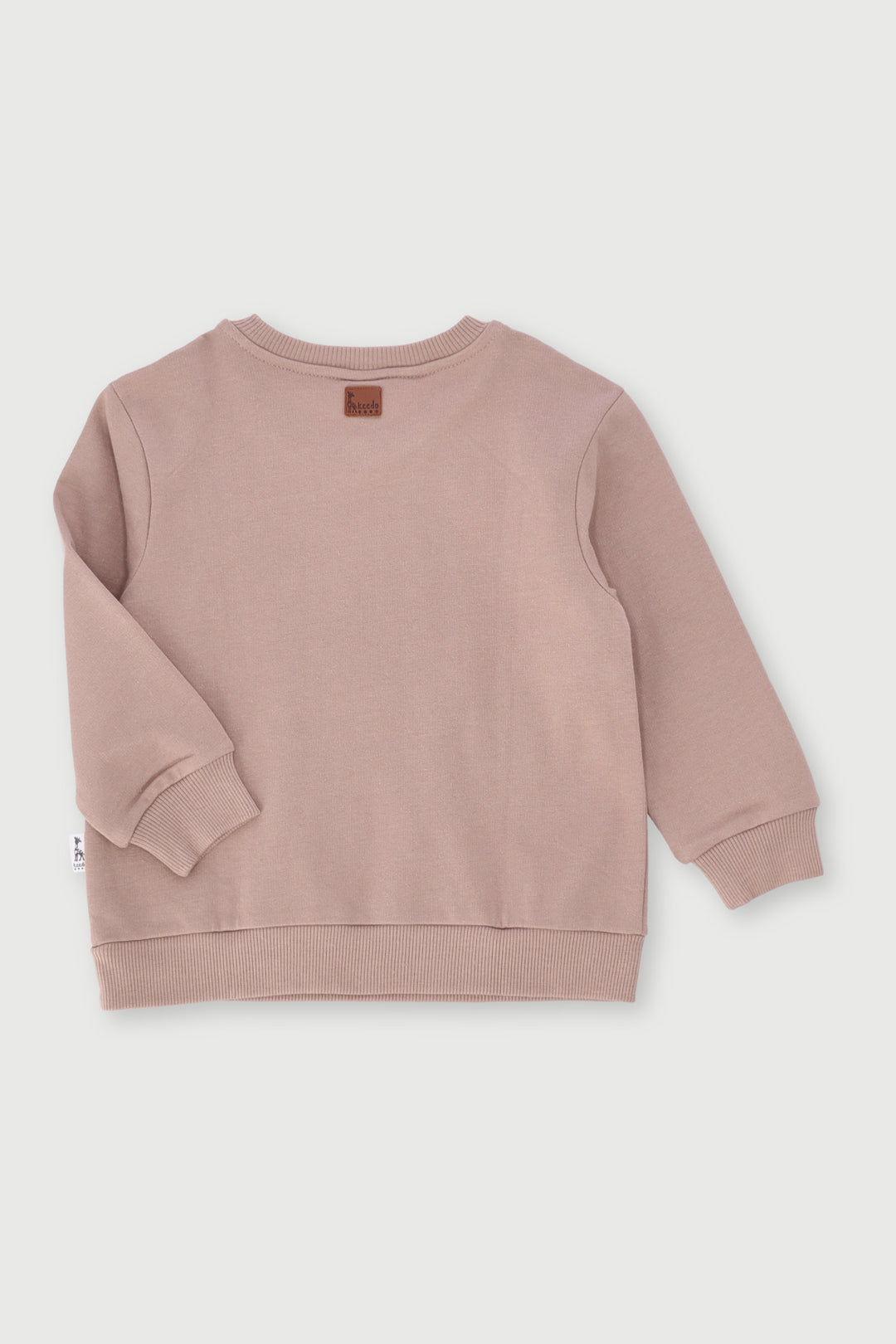 Keedo Baby Boys Core Fleece Sweater - Taupe