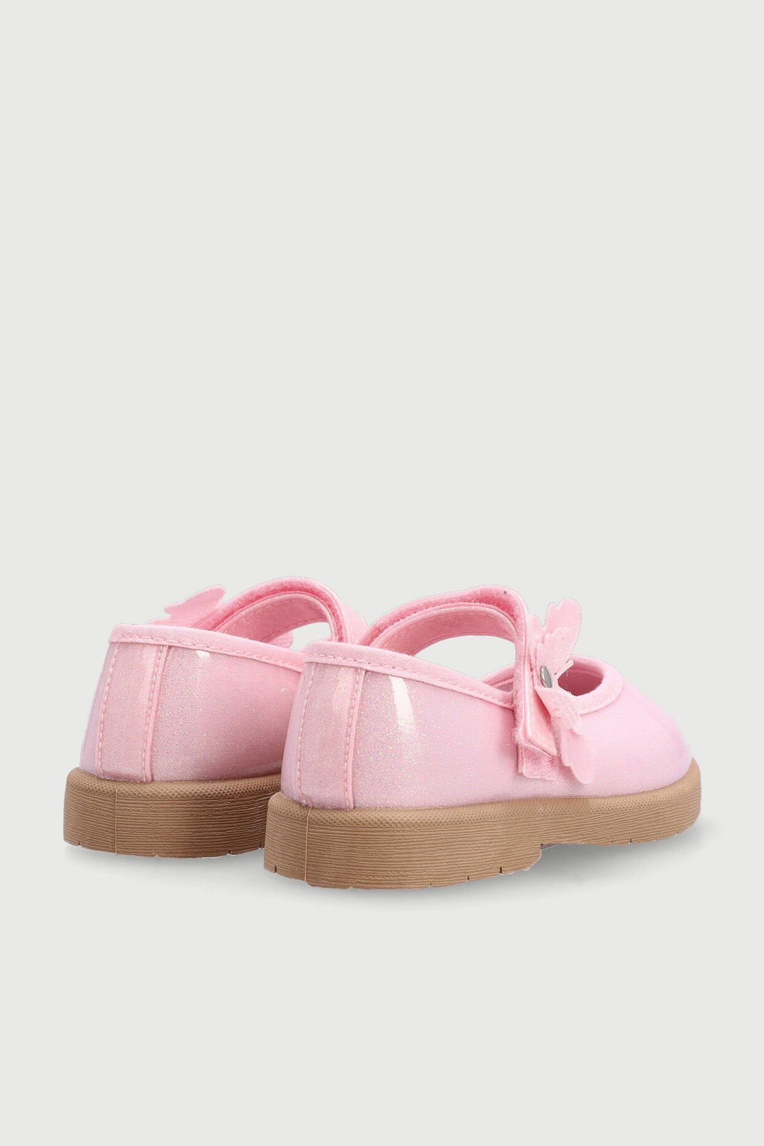 Pre-Girls Glitter Comfort Pump - Pink