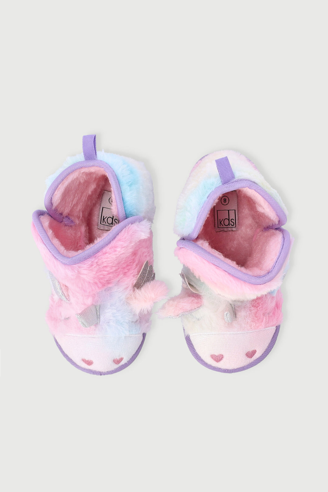 Pre-Girls Unicorn Slipper Boot - Lilac
