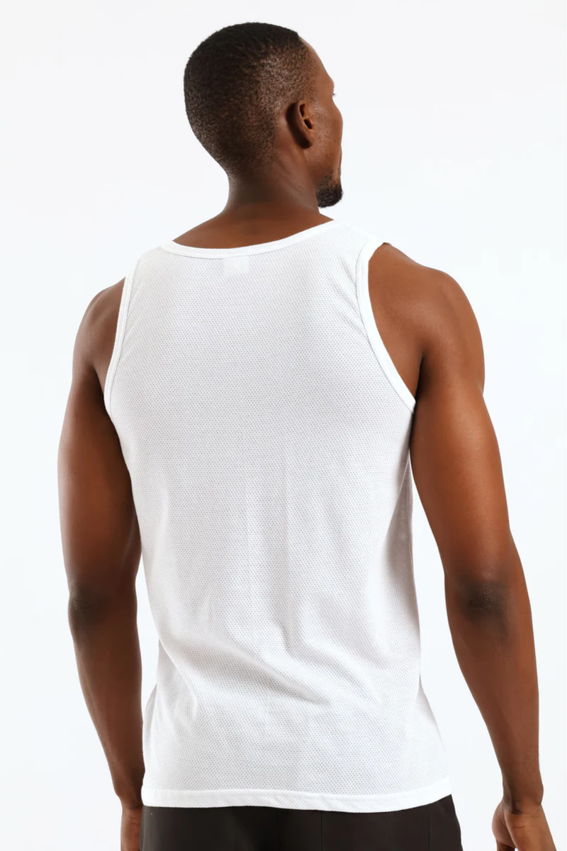 2 Pack Eyelet Vests - Black/White