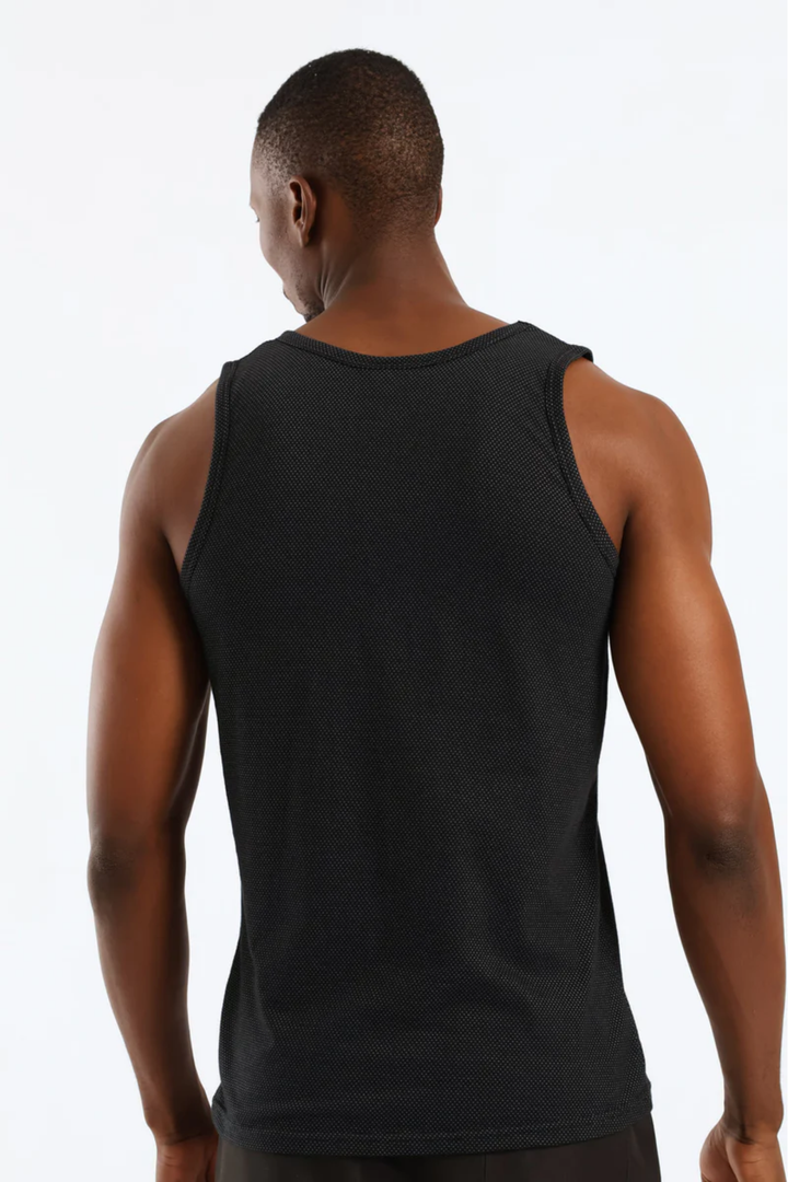 2 Pack Eyelet Vests - Black/White