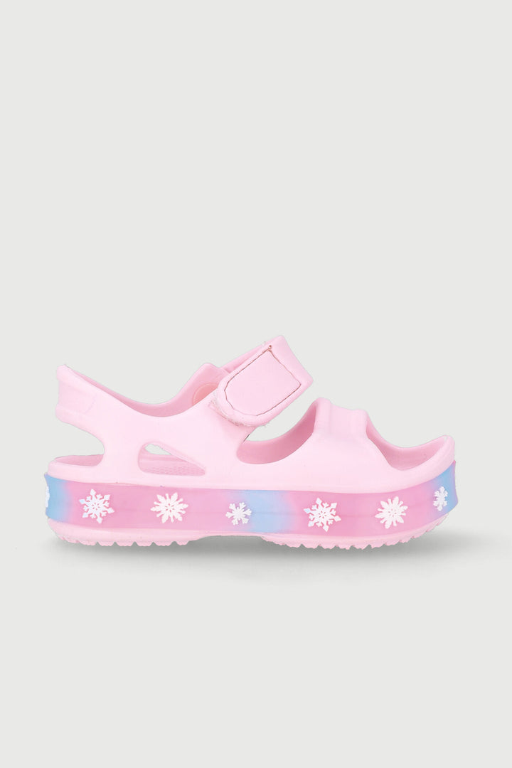 Pre-Girls Moulded Health Sandal - Light Pink