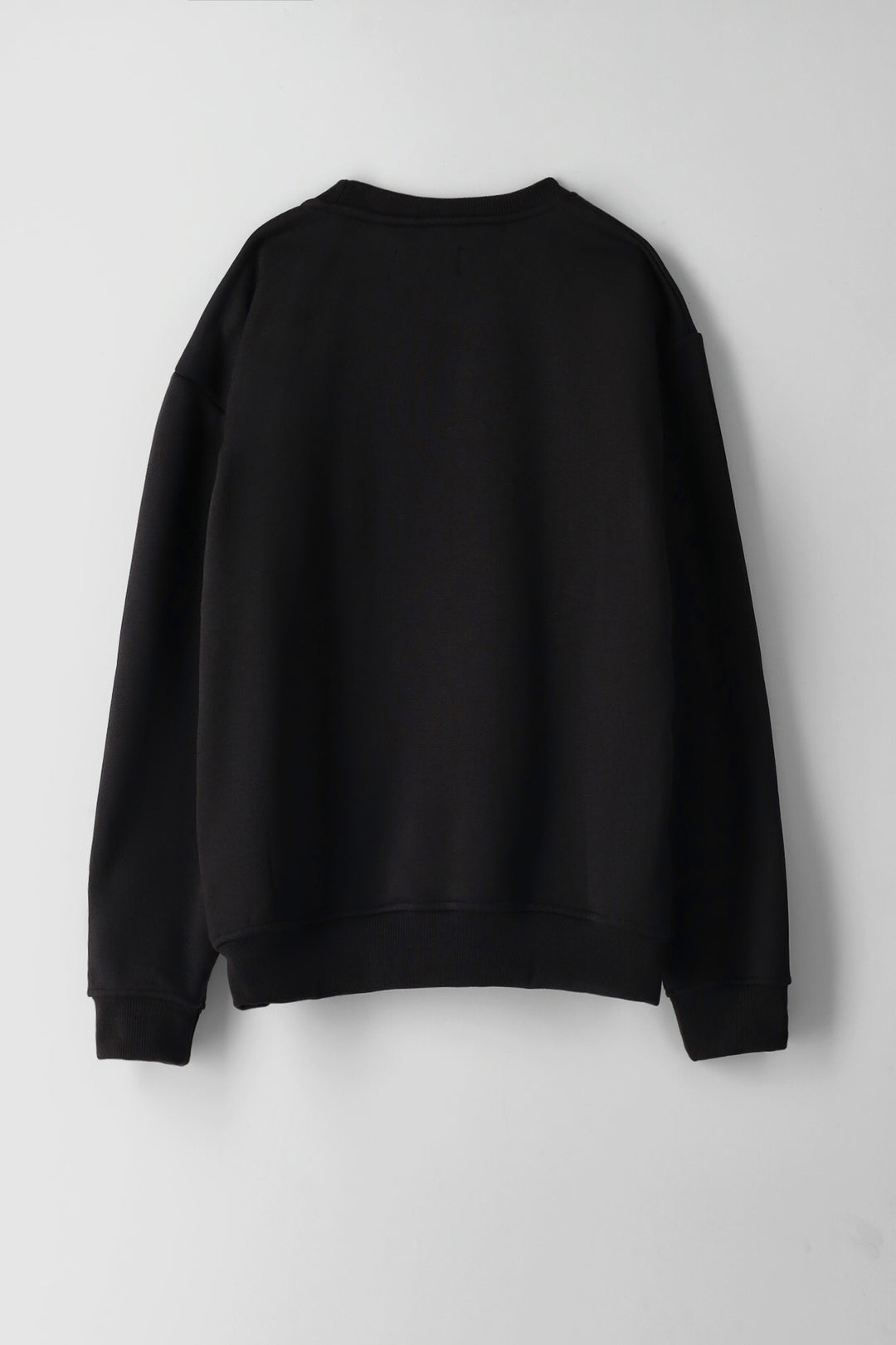 Boys Core Crew Fleece Top - Black/Red