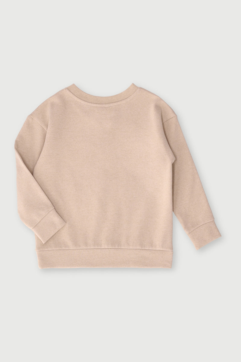 Pre-Boys Wild West Car Crewneck - Stone