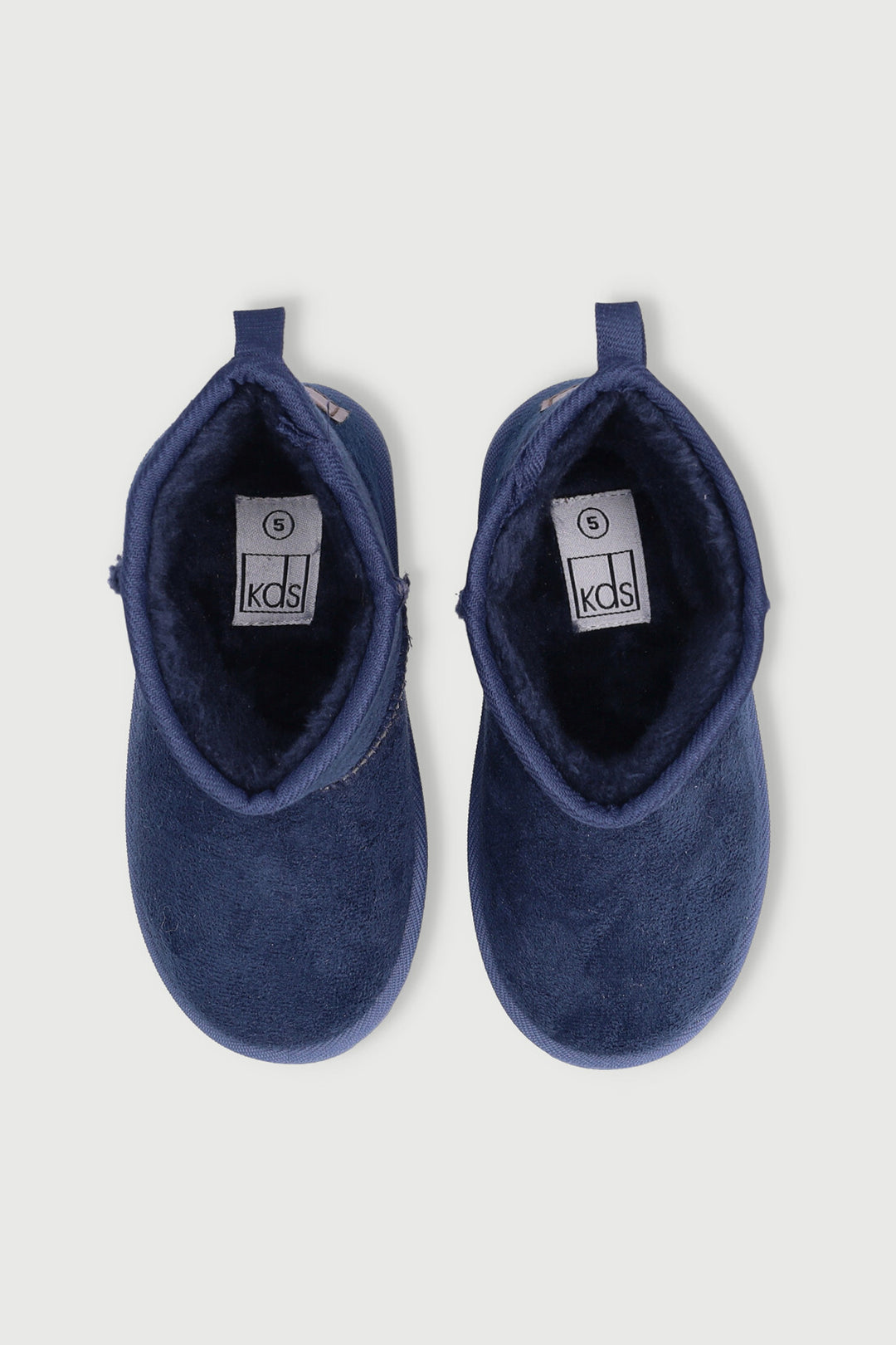 Pre-Boys Slipper Boot - Navy