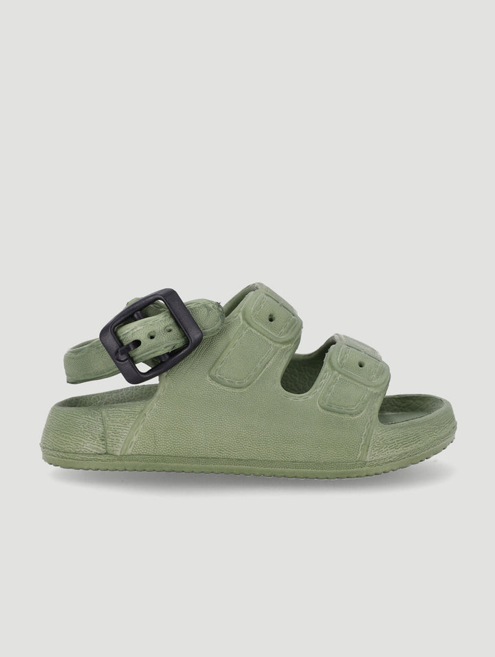 Pre-Boys Moulded Health Sandal - Olive