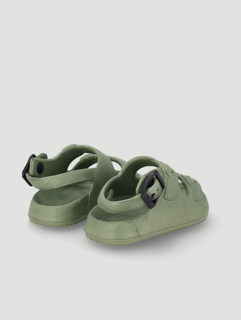 Pre-Boys Moulded Health Sandal - Olive