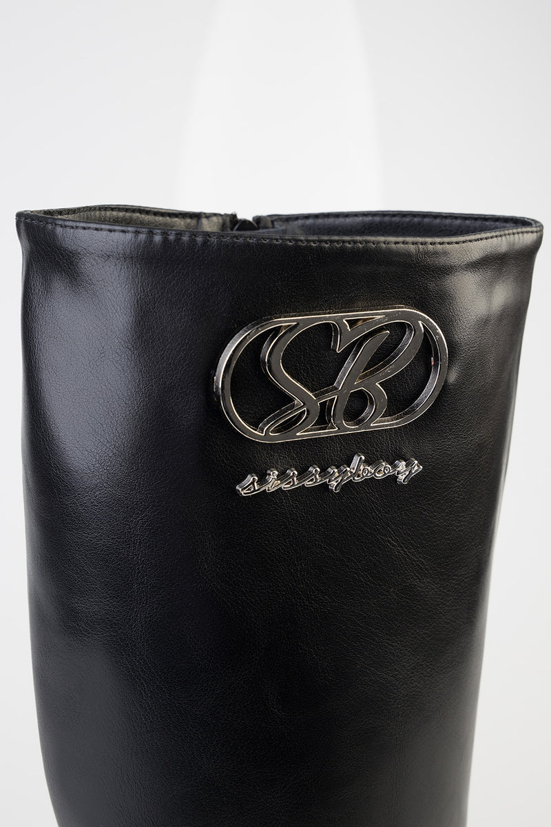 Calbo Mid Calf Boot - Black