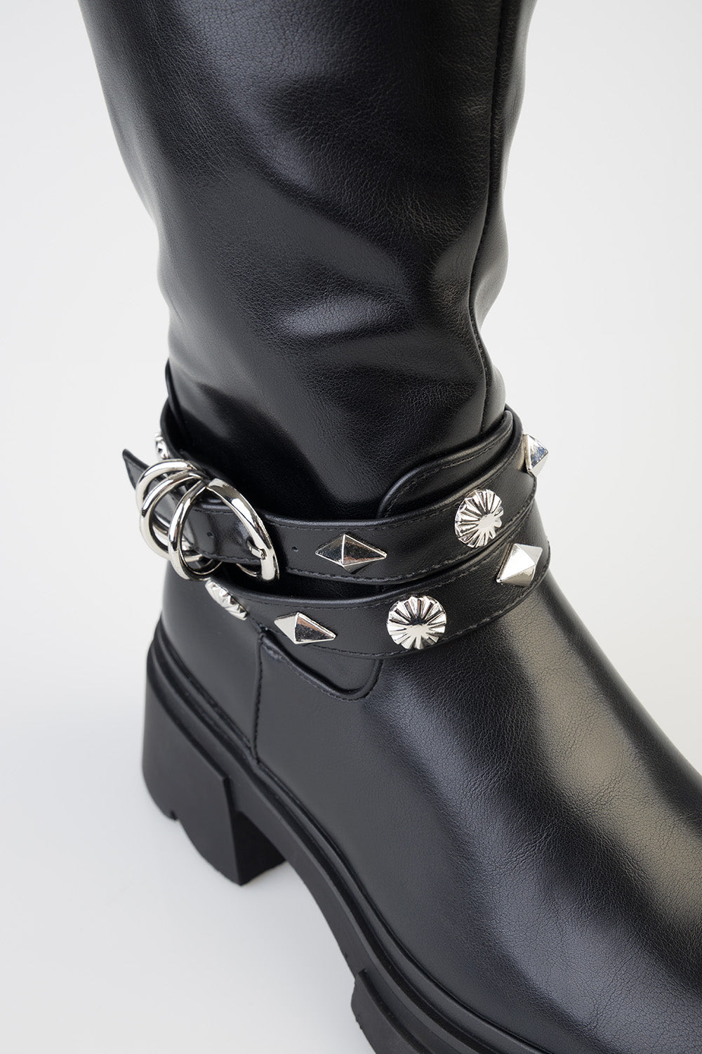 Calbo Mid Calf Boot - Black