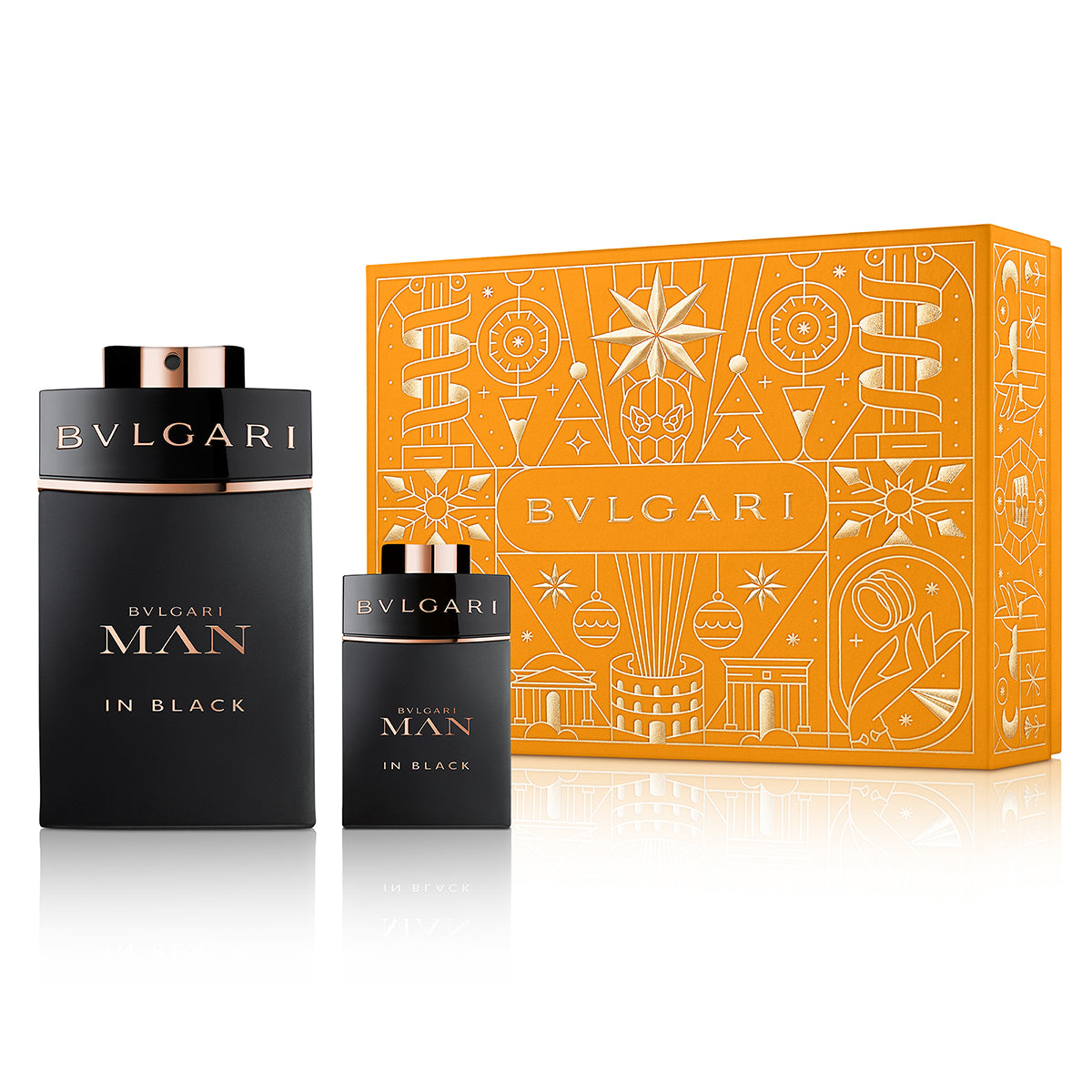 Mens Bvlgari Man In Black Eau De Parfum Christmas Set – Edgars