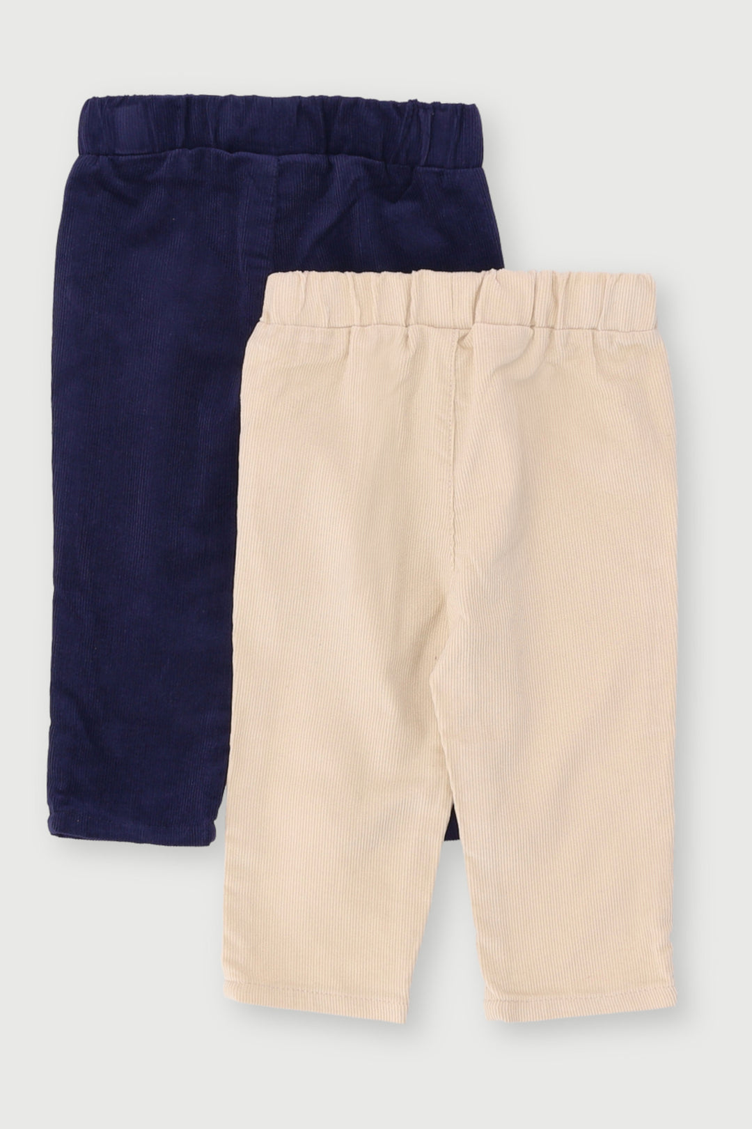Baby Boys 2 Pack Corduroy Pant - Stone