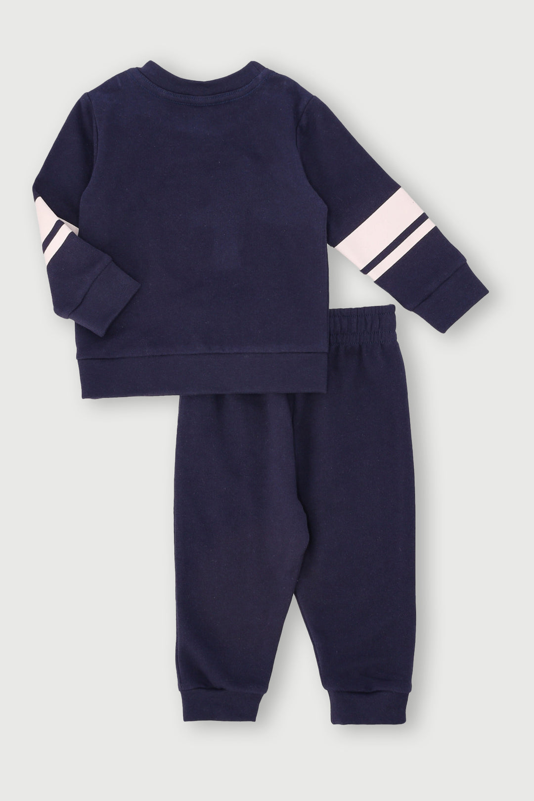 Baby Boys Little Brother Hooded Tracksuit - Navy