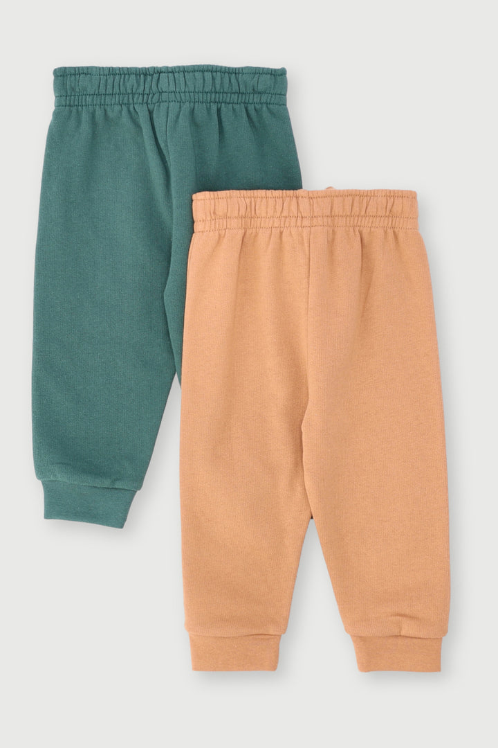Baby Boys 2 Pack Core Bear Jogger - Green
