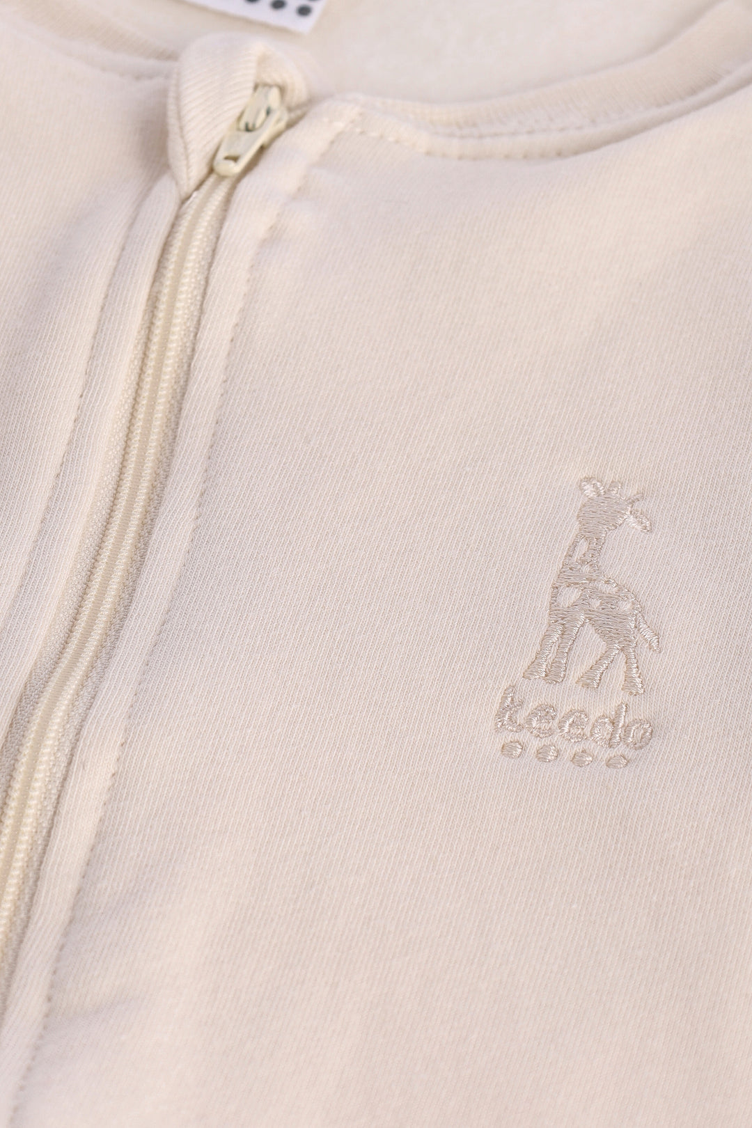 Keedo Baby Girls Core Fleece Sleepsuit - Cream