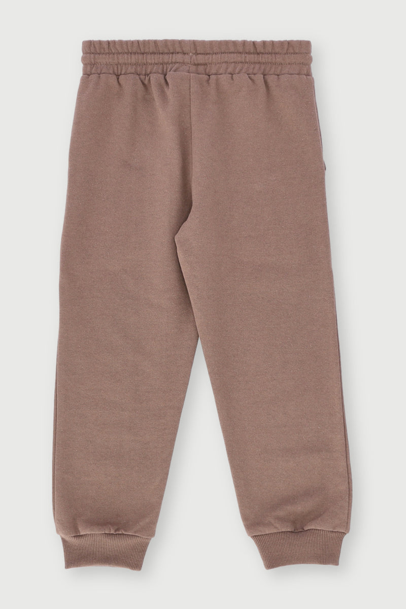 Pre-Boys Basketball Teddy Joggers - Brown