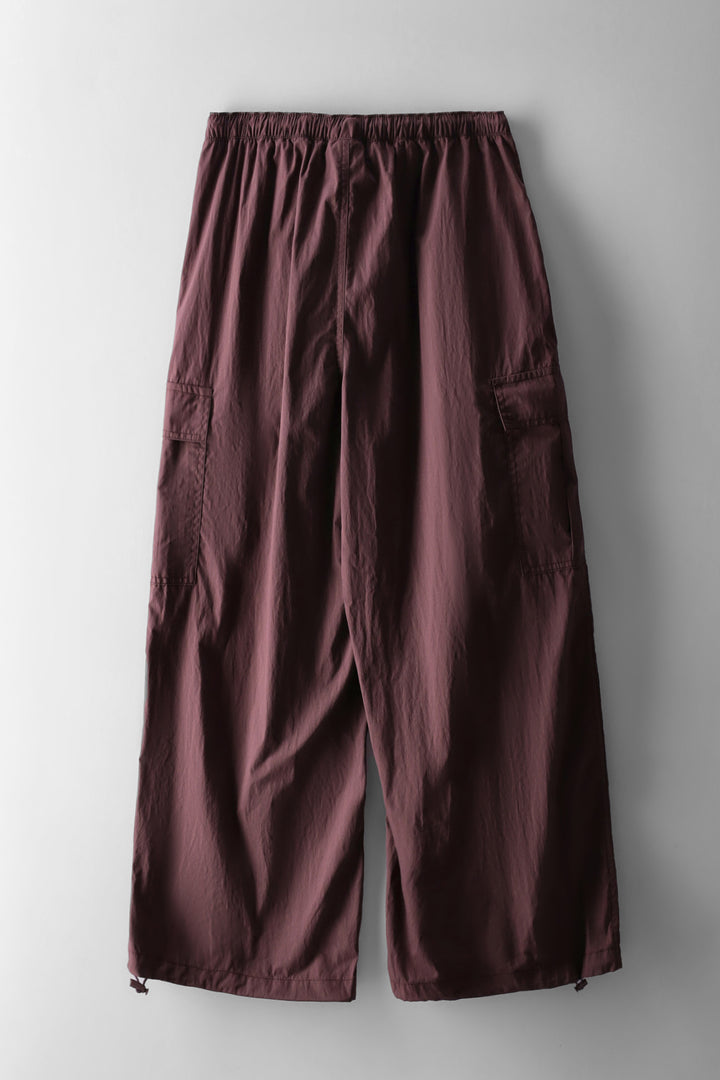 Girls Baggy Cargo Pants - Plum
