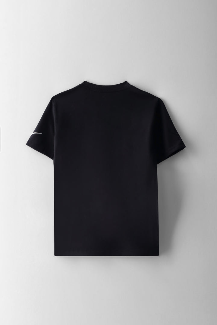 Boys Rwb Spliced Swoosh Tee - Black