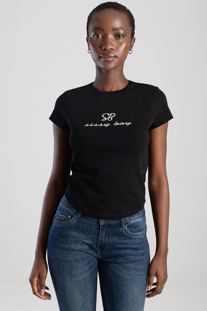 Basic Baby Tee - Black