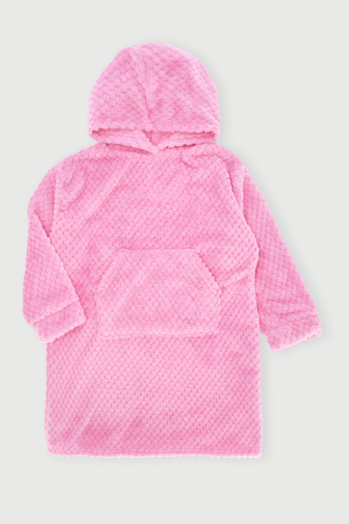 Pre-Girls Textured Snuggie - Pink