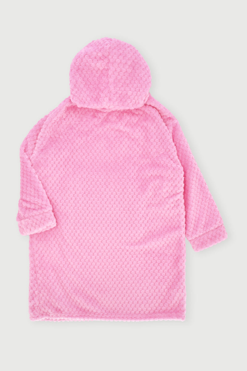 Pre-Girls Textured Snuggie - Pink