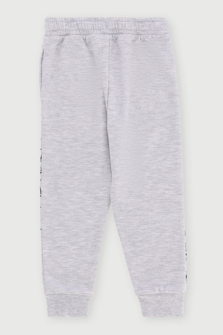 Pre-Boys Spiderman Gloss Jogger - Grey Melange