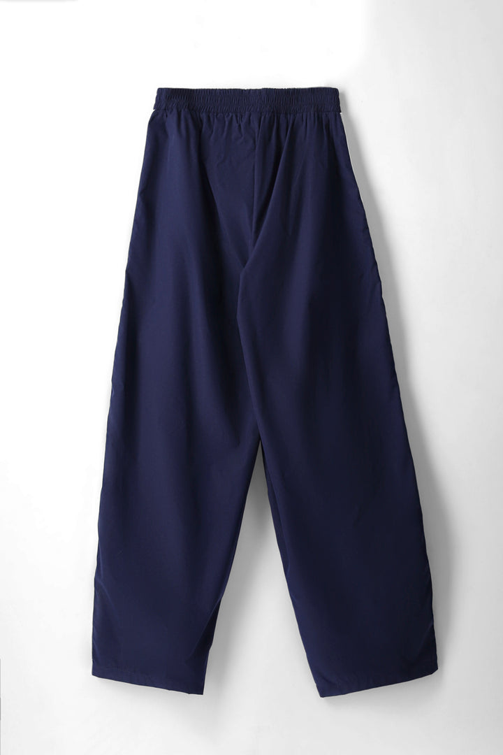 Girls Mutli Stripe Talson Sports Look Pant - Navy