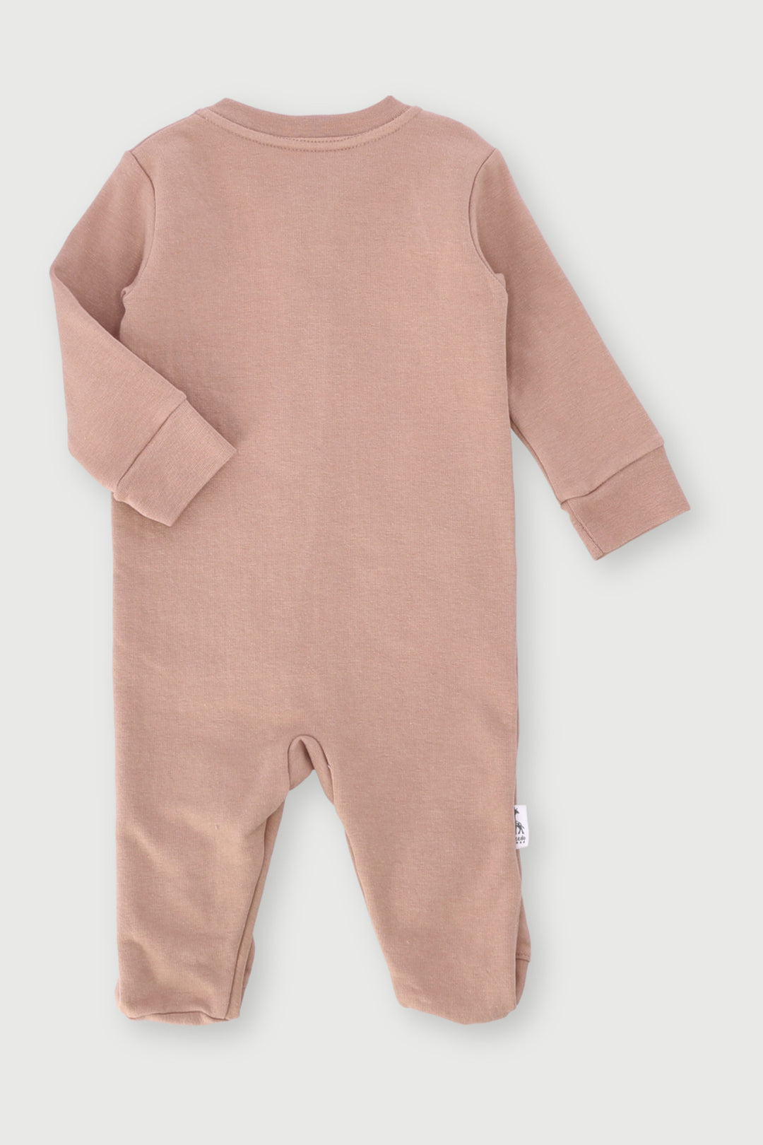 Keedo Baby Boys Core Fleece Sleepsuit - Taupe