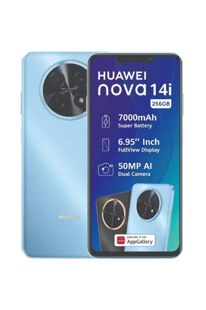 Nova 14I 8GB+256GB Dual Sim Cellphone - Blue