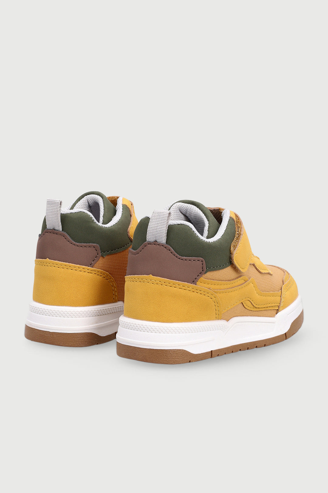 Pre-Boys Midtop Sneaker - Honey Yellow