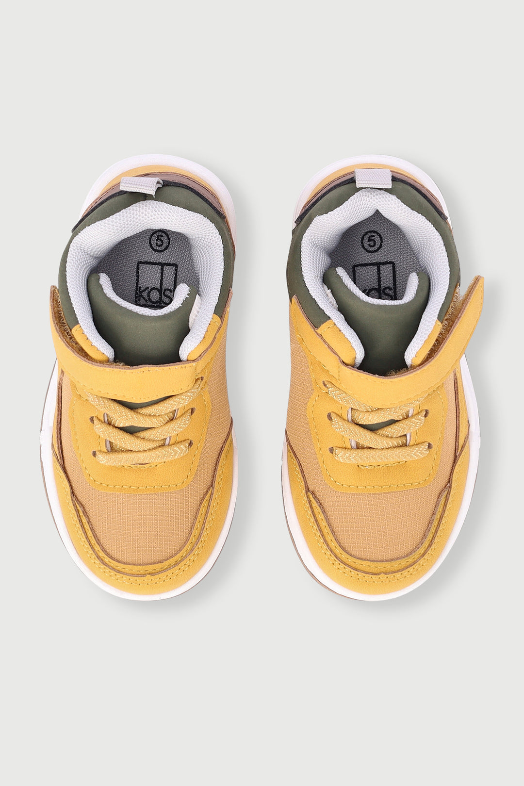 Pre-Boys Midtop Sneaker - Honey Yellow