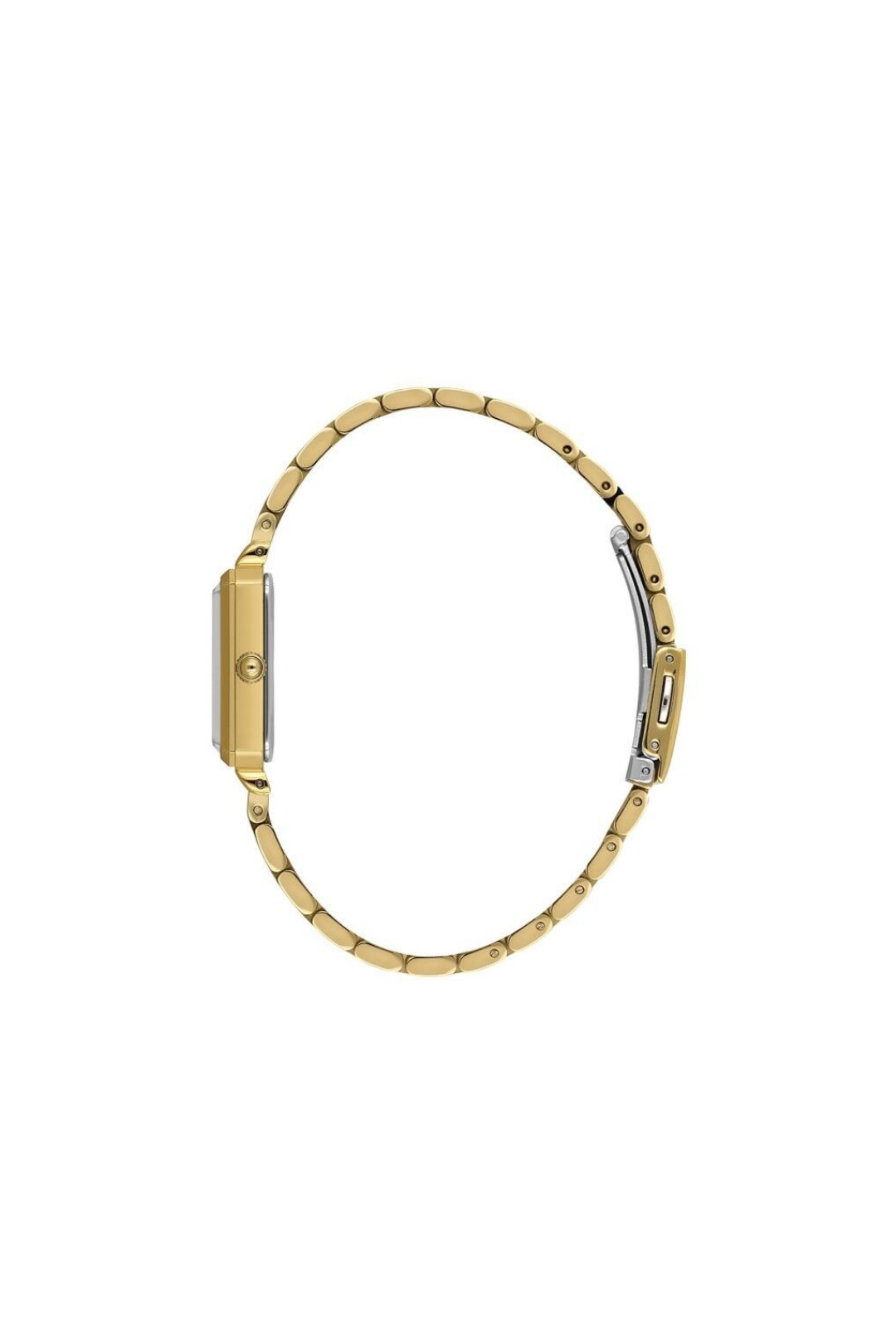 Gold Case & Silver Dial Gold Bracelet Watch