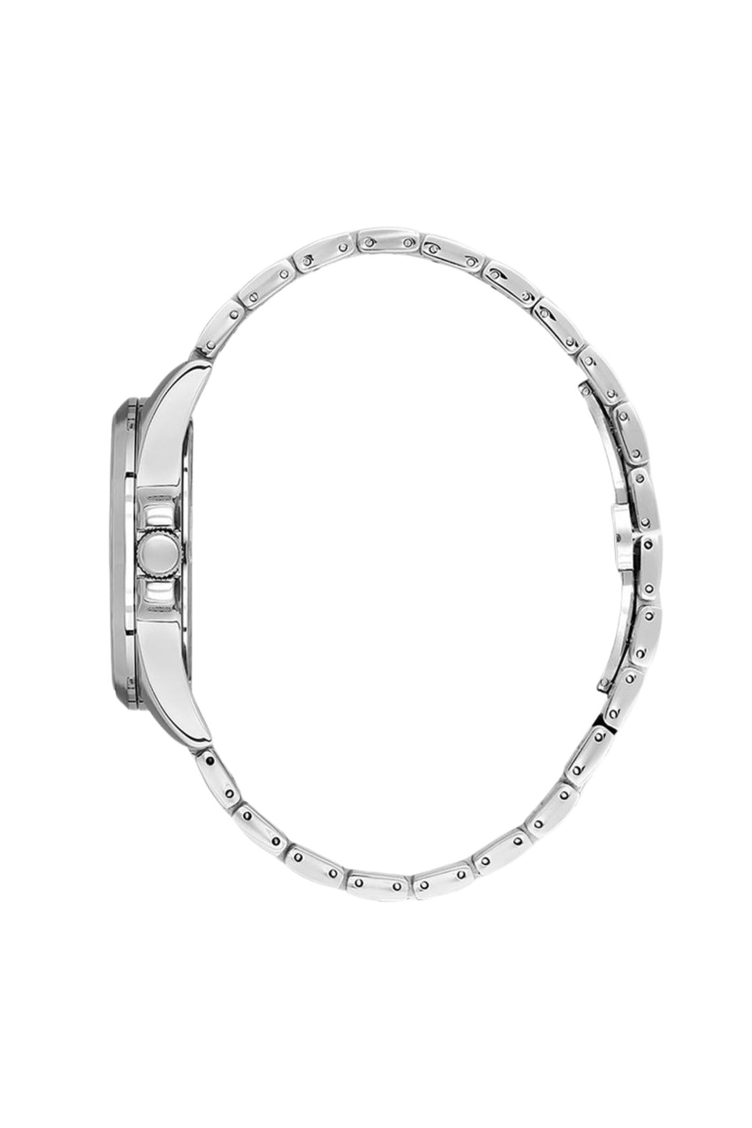 42mm Silver Case & Dial Stainless Steel Bracelet Watch