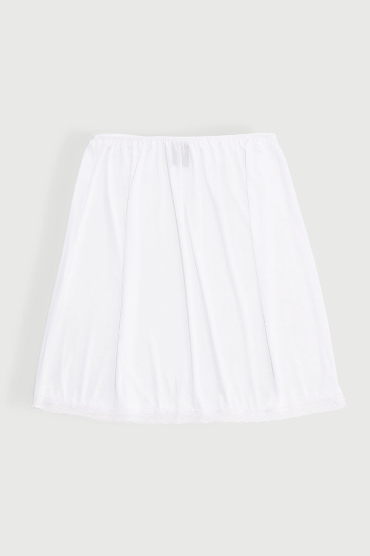 51Cm Half Slip - White