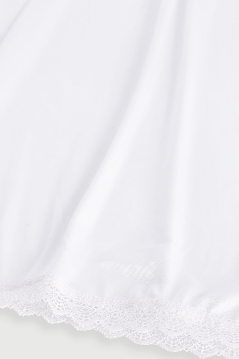 51Cm Half Slip - White