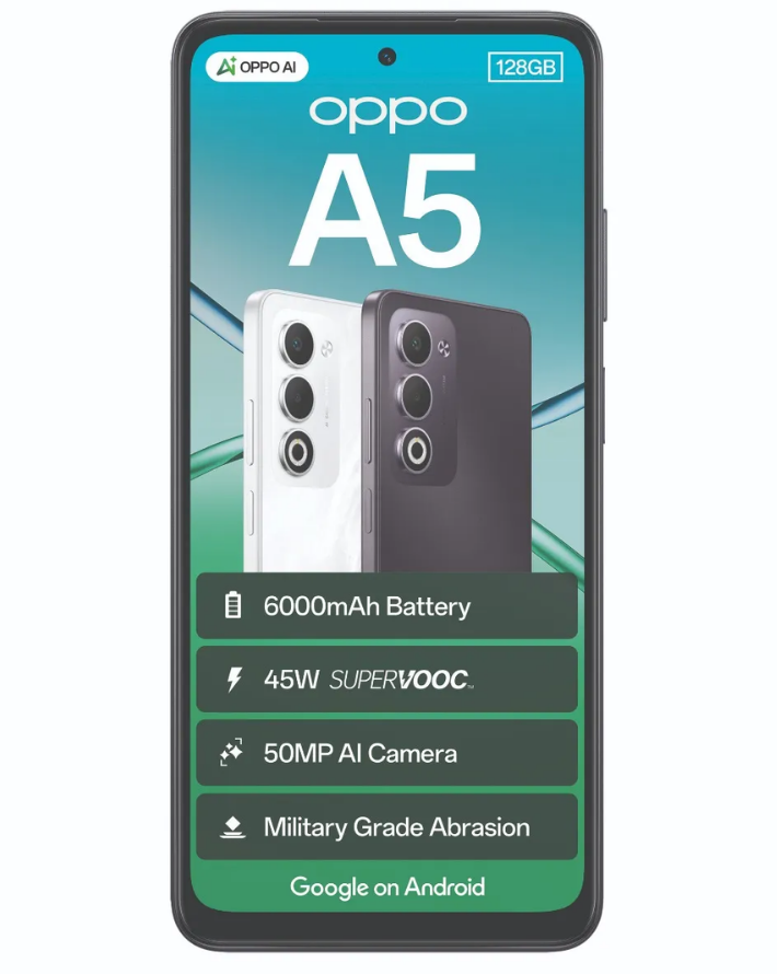 A5 128GB 4G Cellphone - Box Deal - Purple