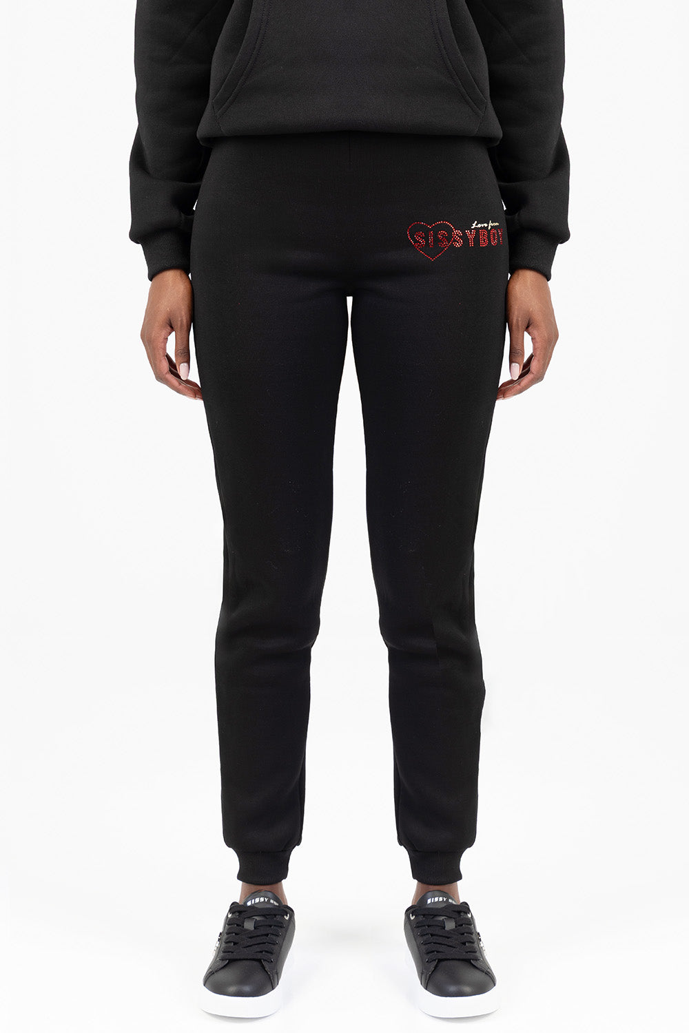 Full Speed Athleisure Tracksuit Pants - Black