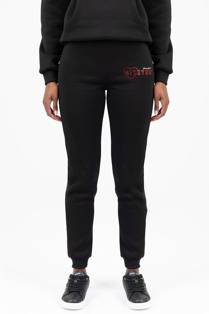 Full Speed Athleisure Tracksuit Pants - Black