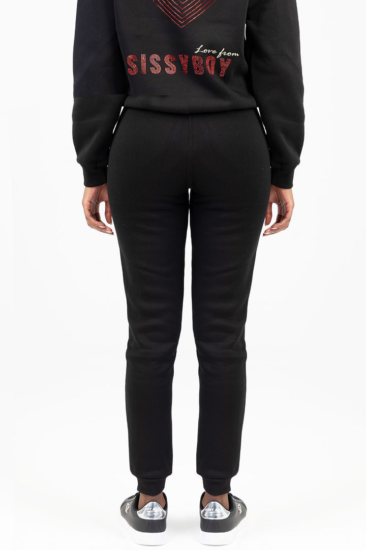 Full Speed Athleisure Tracksuit Pants - Black